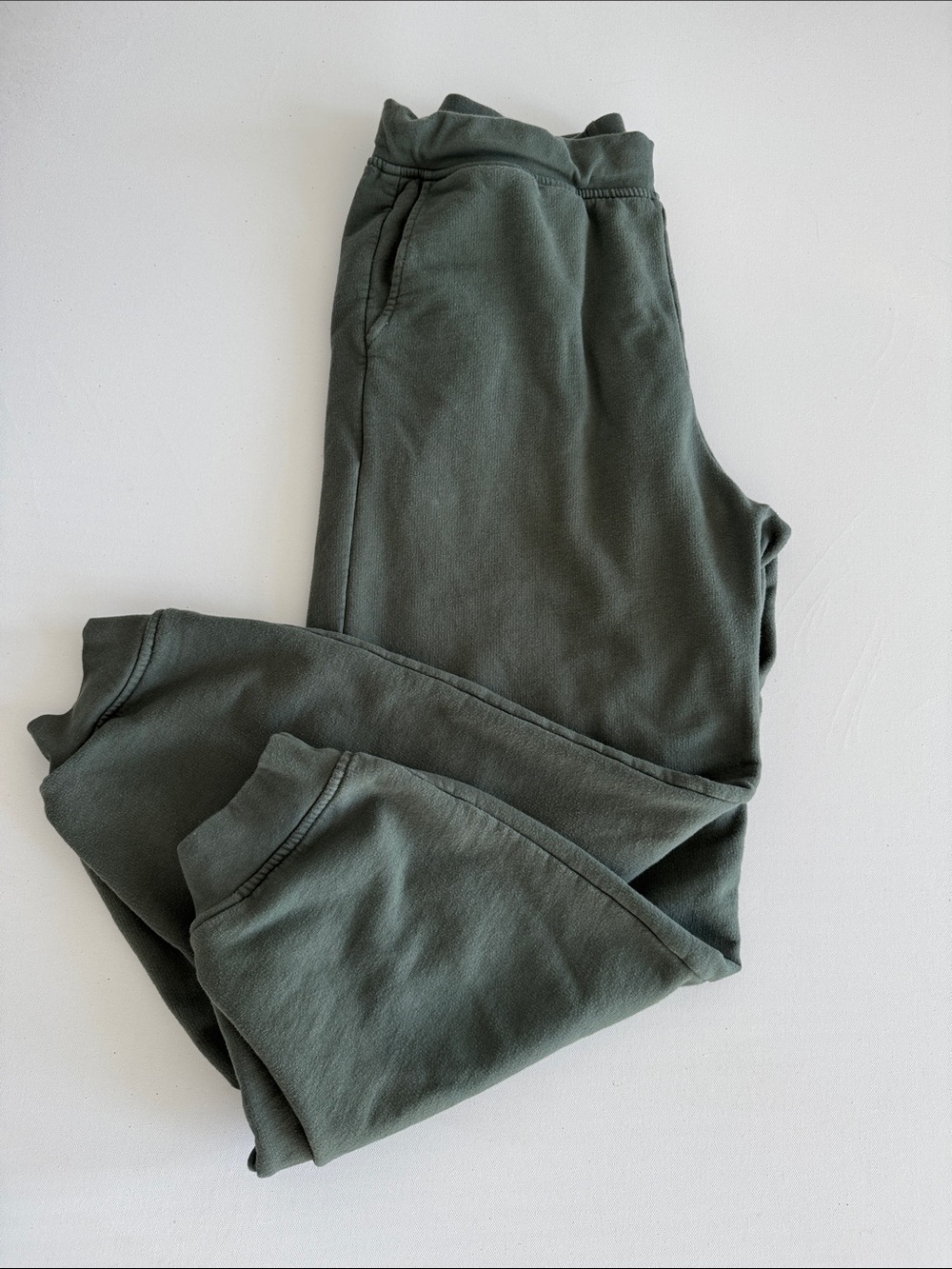 Left On Friday Olive Green Womens Joggers